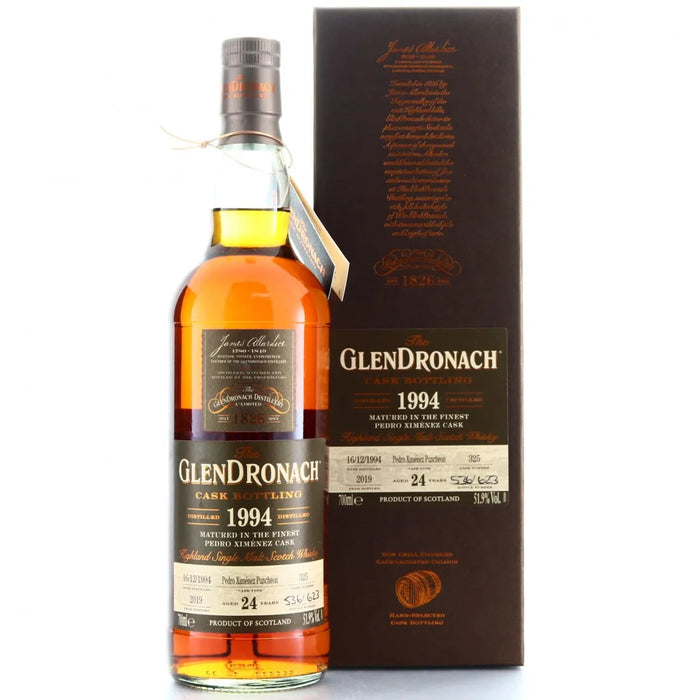 The Glendronach Cask Bottling 24 years old Distilled 1994