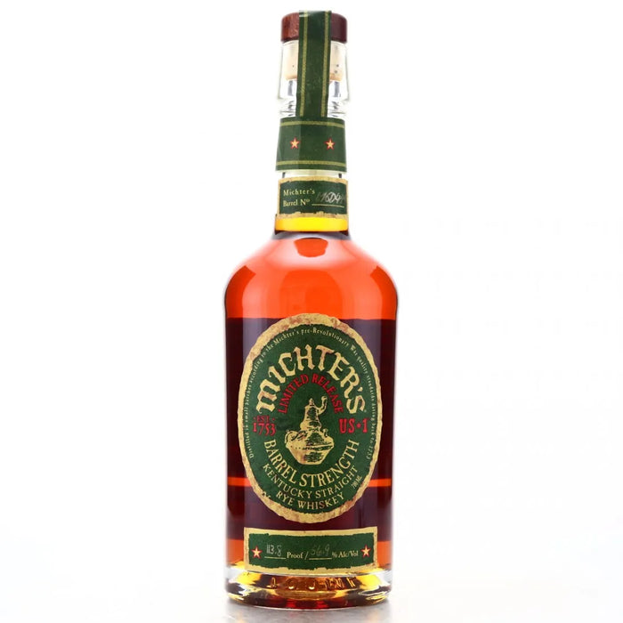 Michter's US-1 Limited Release Barrel Strength Kentucky Straight Rye Whiskey 2016
