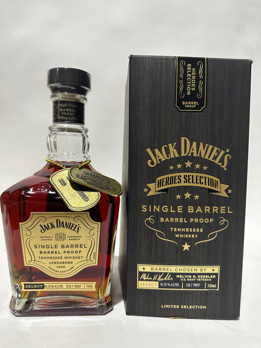 Jack Daniel's Single Barrel Barrel Proof Heroes Selection Melvin H Kee —  Cana Wine Company
