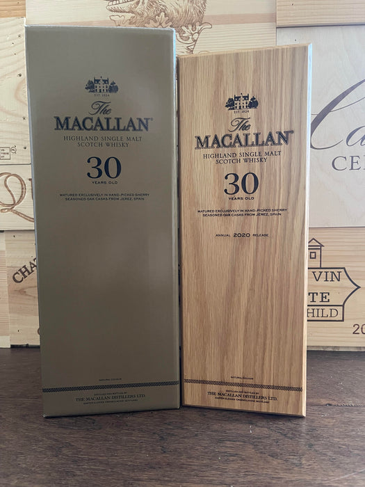 2020 Macallan Sherry Oak 30 Year Old Single Malt Scotch Whisky