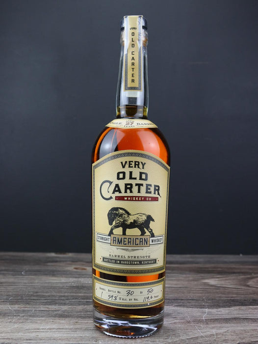 Old Carter Whiskey Co. 27 Year Old Barrel Strength Straight American Whiskey Barrel 1 Btl 30 of 50
