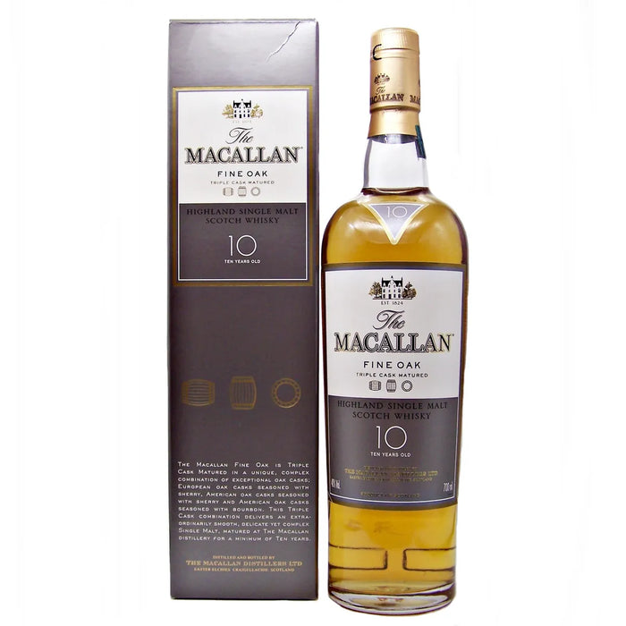 Macallan Single Malt 10 Years Fine Oak