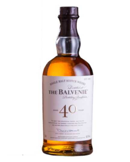 The Balvenie 40 Year Old Single Malt Scotch Whisky - no box