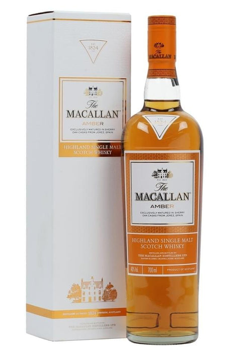 The Macallan 1824 Series 'Amber' Single Malt Scotch Whisky