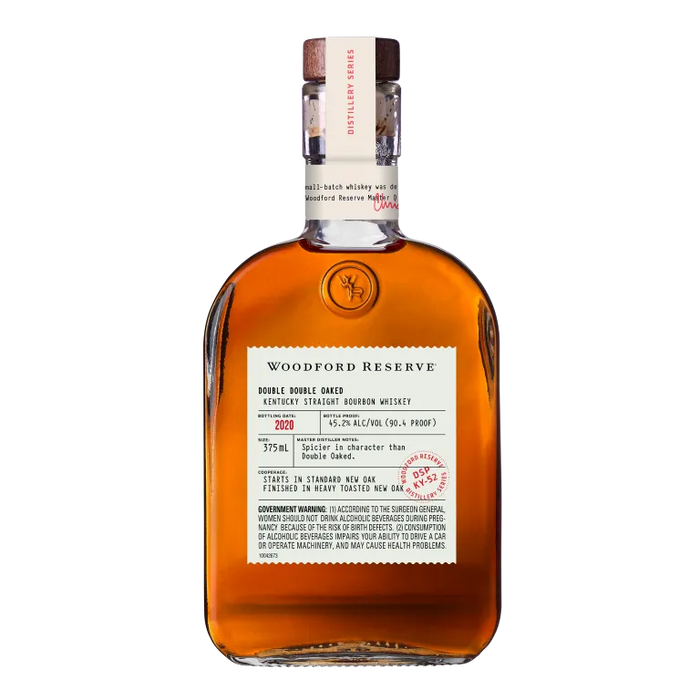 2018 Woodford Reserve Series Double Double Oaked Straight Bourbon Whiskey 375ml