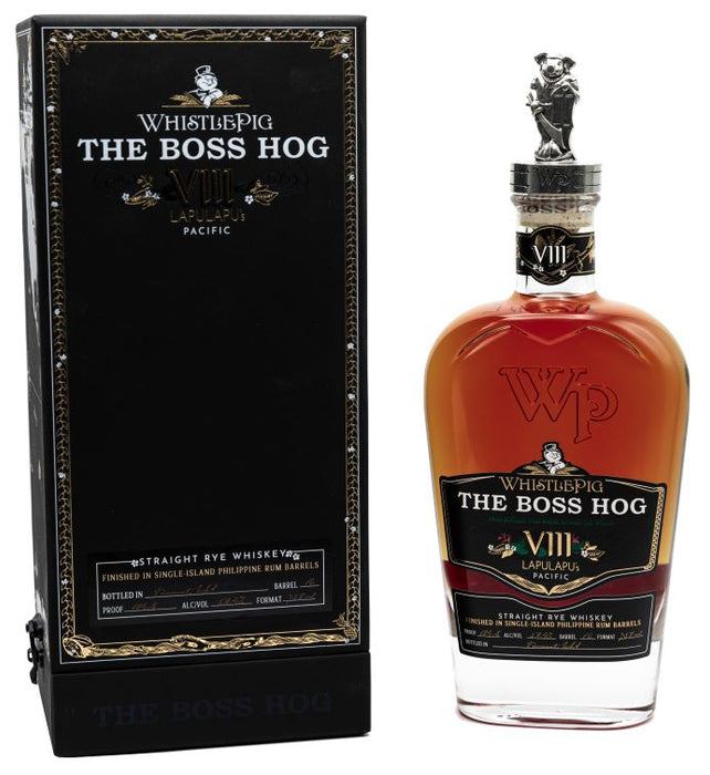 WhistlePig The Boss Hog 8th Edition 'Lapulapu's Pacific' Straight Rye Whiskey