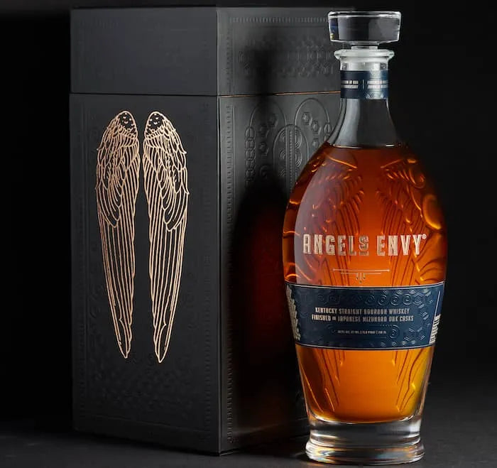 Angel's Envy Bourbon Whiskey Finished In Mizunara Oak Casks 2020