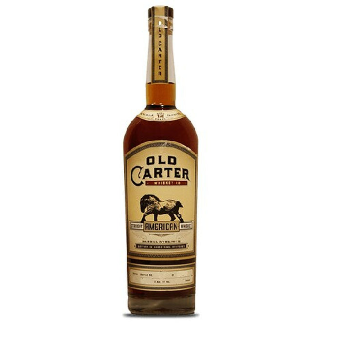 Old Carter Barrel Strength Straight American Whiskey Batch 4 139.6 proof