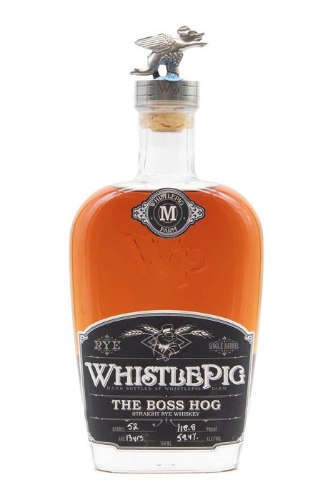 WhistlePig The Boss Hog II Edition The Spirit of Mortimer Straight Rye Whiskey