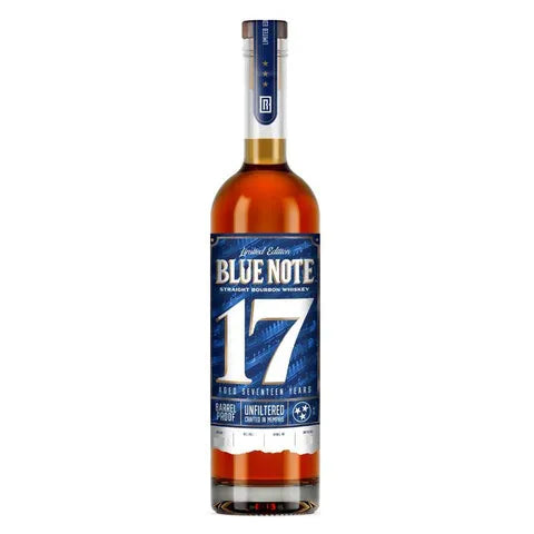 Blue Note 17 Year Old Barrel Proof Straight Bourbon Whiskey