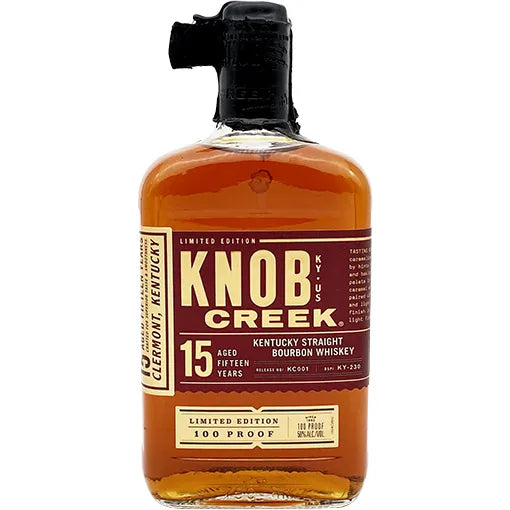 Knob Creek 15 Year Old Straight Bourbon Whiskey 100 Proof