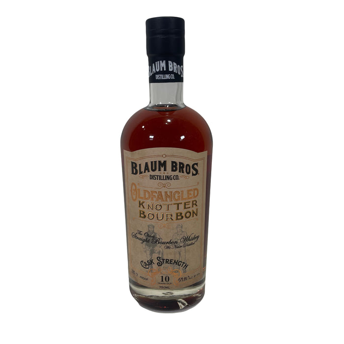 Blaum Bros 10 Year OLDFANGLED Knotter Bourbon Cask Strenght 118.7 Proof