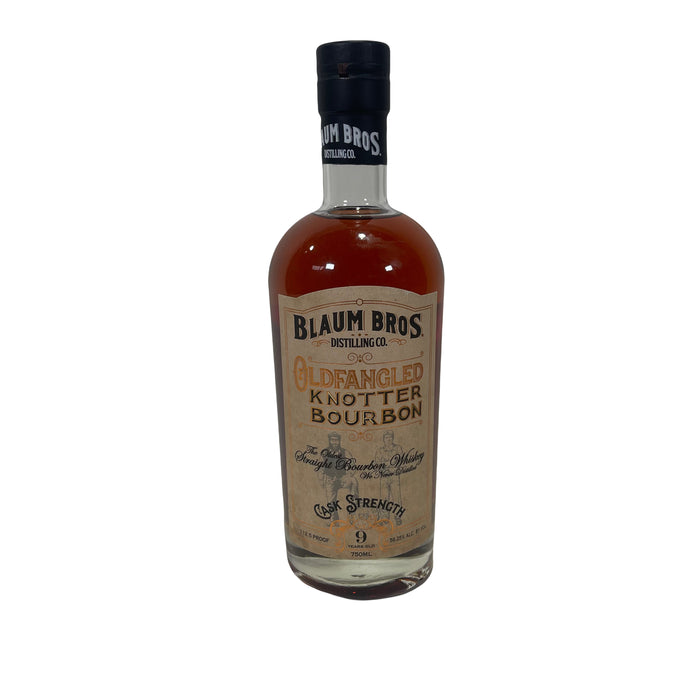 Blaum Bros 9 Year Old Oldfangled Knotter Bourbon Cask Strength 112.5 Proof