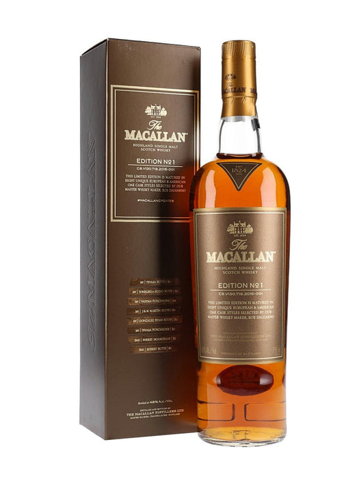 The Macallan Edition 1 Single Malt Scotch