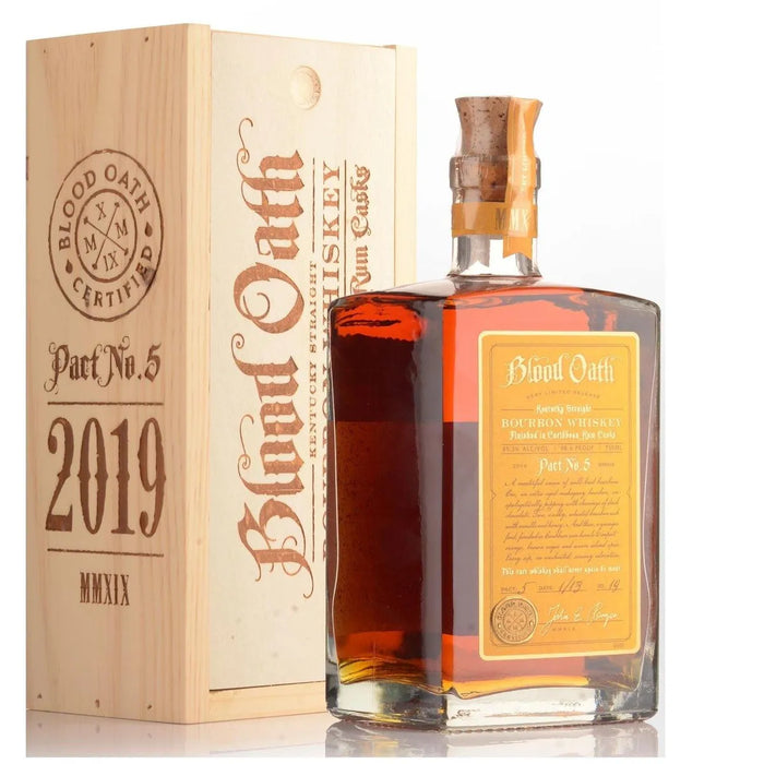 Blood Oath Pact No 5 Bourbon Finished in Caribbean Rum Casks