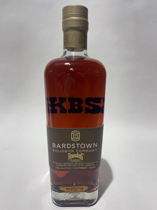 Bardstown Collaborative Series Founders KBS Aged Stout Barrel Finished Straight Bourbon Whiskey