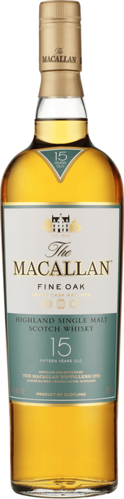 The Macallan Fine Oak 15 Year Old Single Malt Scotch Whisky