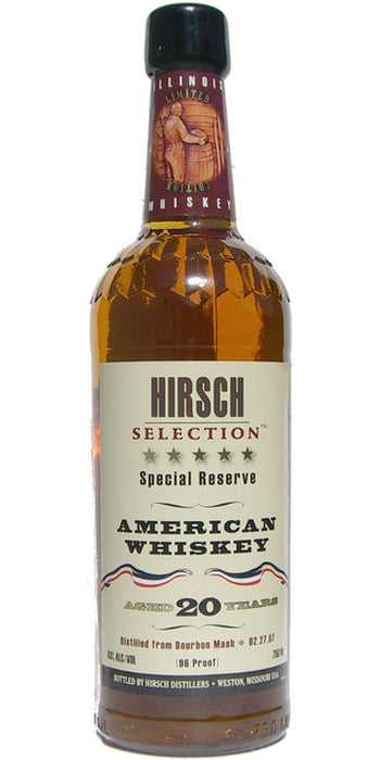 Hirsch Selection Special Reserve American Whiskey 20 Year old