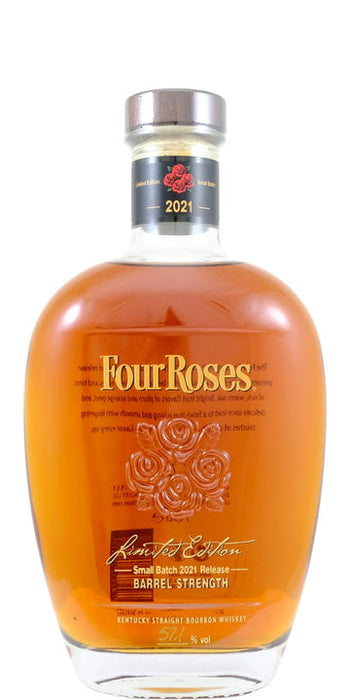 Four Roses Limited Edition Small Batch Barrel Strength Kentucky Straight Bourbon Whiskey 2021