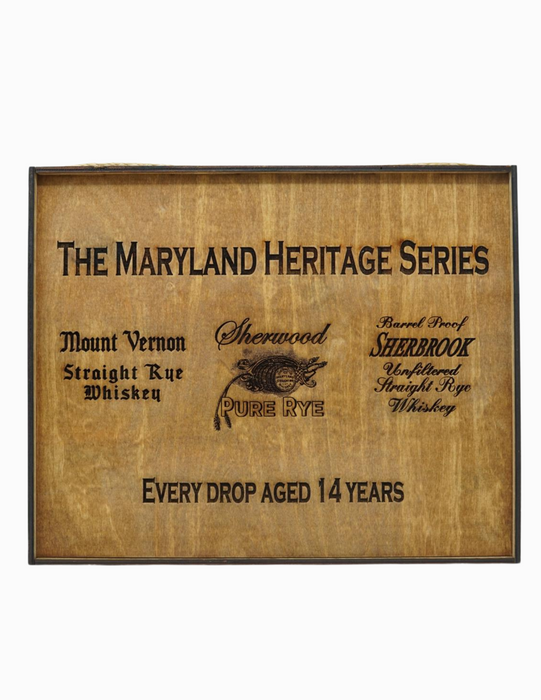 Maryland Heritage Series 14 years old (Sherbrook, Sherwood, Mount Vernon) 3-pk OWC