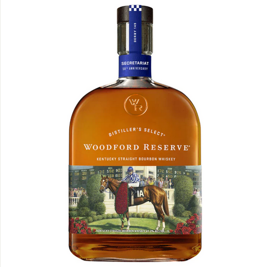 2023 Release Woodford Reserve Kentucky Derby 149 Secretariat 50th Anniversary Straight Bourbon Whiskey