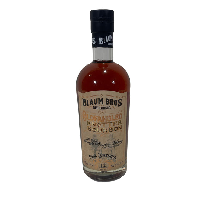 Blaum Bros 12 Year OLDFANGLED Knotter Bourbon Cask Strenght 106.6 Proof