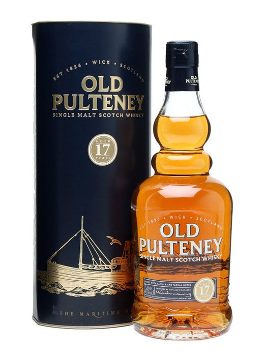 Old Pulteney 17 Year Old Single Malt Scotch Whisky 750ml