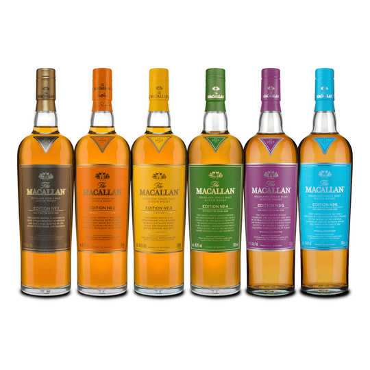 Macallan Edition (1-6) Single Malt Scotch Whisky Collection – De