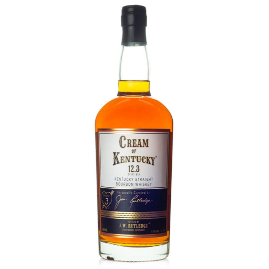 J.W Rutledge Cream of Kentucky 12.3 year old Kentucky Straight Bourbon