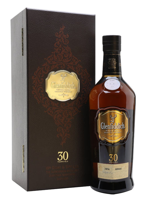 Glenfiddich 30 Year Old Single Malt Scotch Whisky 750ml