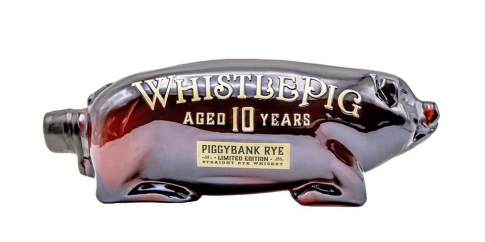 Whistle Pig PIGGYBANK 10 Year old RYE Whiskey