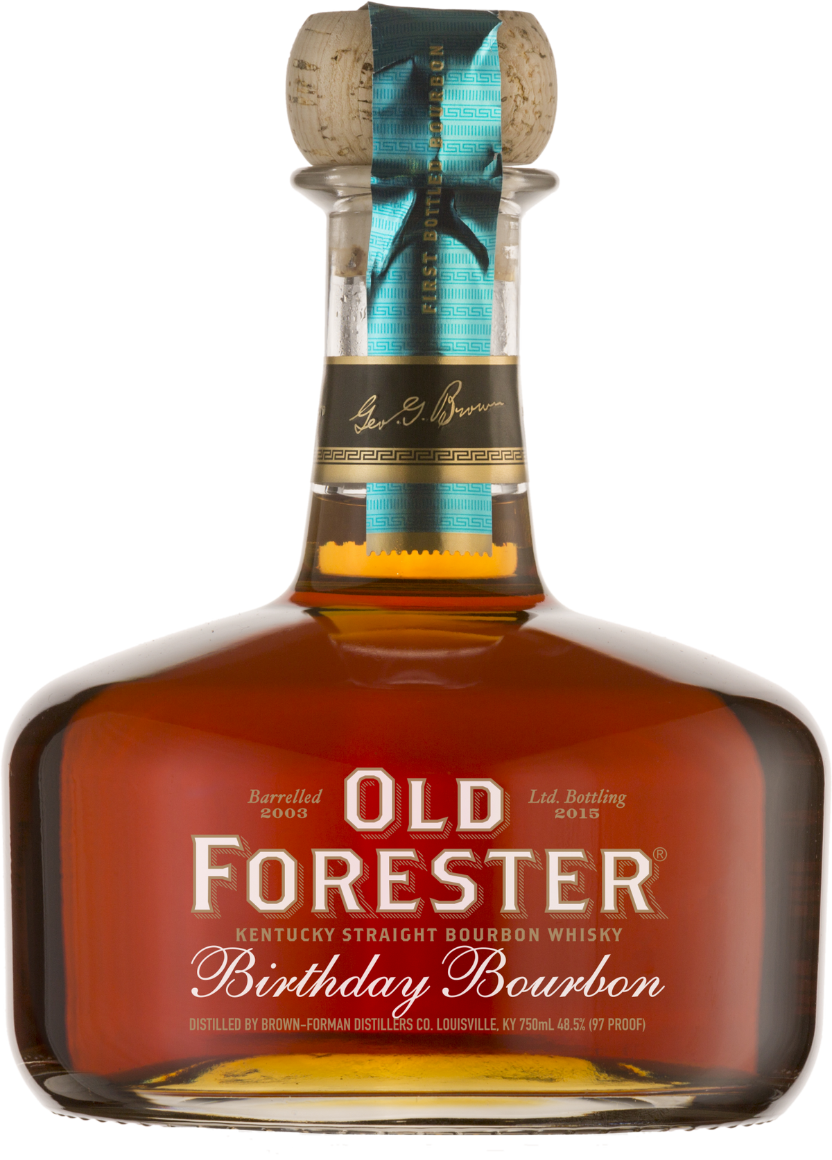 Old Forester 'Birthday Bourbon' Kentucky Straight Bourbon Whiskey 2015