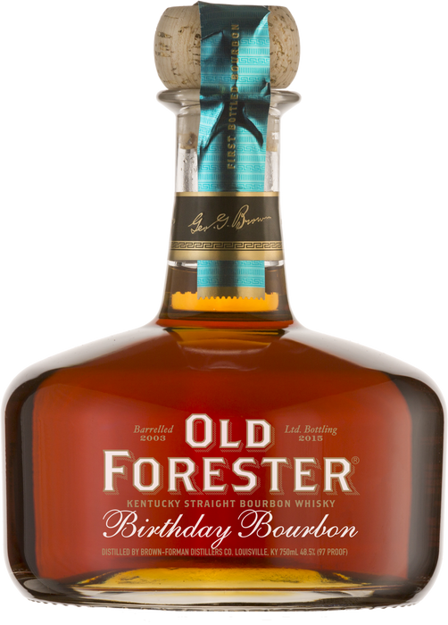 Old Forester 'Birthday Bourbon' Kentucky Straight Bourbon Whiskey 2015