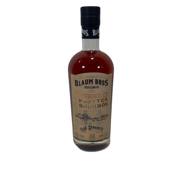 Blaum Bros 12 Year OLDFANGLED Knotter Bourbon Cask Strenght 117.2 Proof