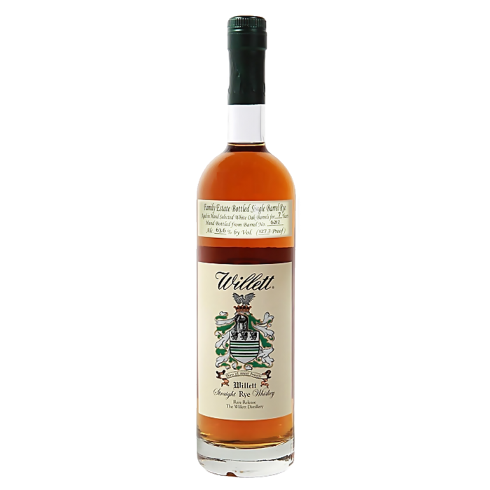 Willett Family Estate Bottled Single Barrel 7 Year Old Barrel No. 2252 Kentucky Straight Rye Whiskey 750ml