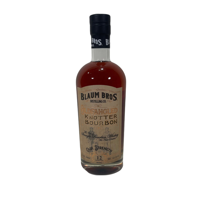 Blaum Bros 12 Year Oldfangled Knotter Cask Strength Bourbon Whiskey 110 Proof