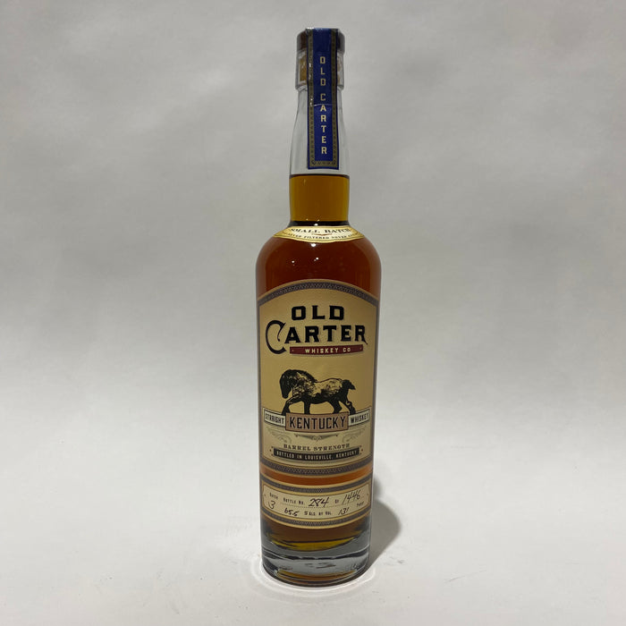 Old Carter Batch 3 Small Batch Straight Kentucky Whiskey 131 proof
