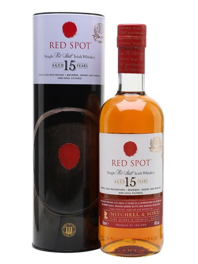 Mitchell & Son Red Spot 15 Year Old Single Pot Still Irish Whiskey