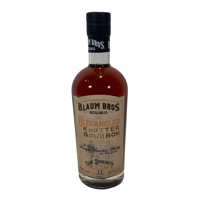 Blaum Bros 12 Year OLDFANGLED Knotter Bourbon Cask Strenght 106.4 Proof