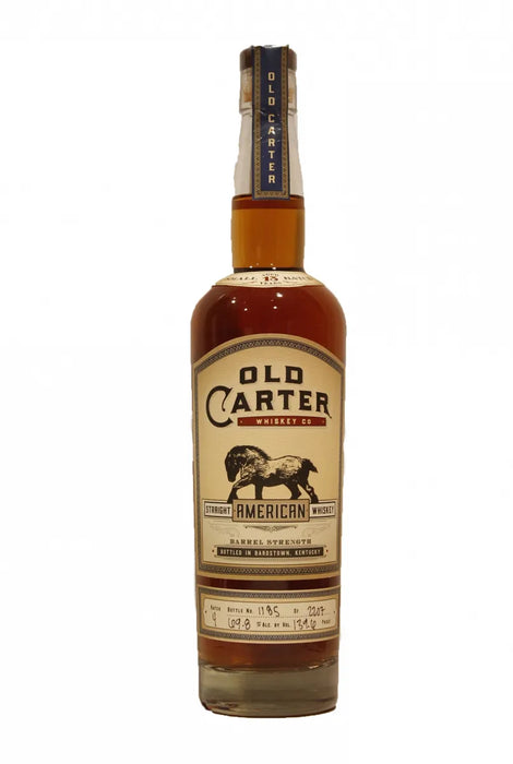 Old Carter Batch 4 Barrel Strength Straight Rye Whiskey 750ml