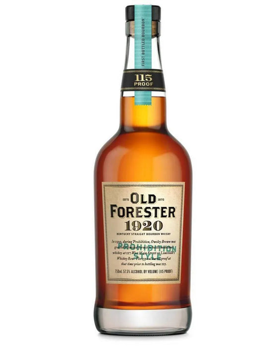 1920 Old Forester Prohibition Style Kentucky Straight Bourbon Whiskey